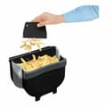 Miniatyrbillede 3 af 6: Skabsdør affaldsspand Wenko Fago 55028100 5 L Sort Foldbar
