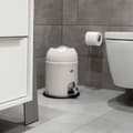 Miniatyrbild 4 av 4: Badrumsavfallshink WESCO Mini Master vit 6 liter
