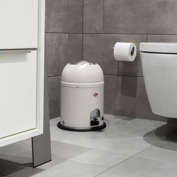 Badrumsavfallshink WESCO Mini Master vit 6 liter