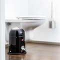 Miniatyrbild 2 av 4: Badrumsavfallshink WESCO Mini Master vit 6 liter