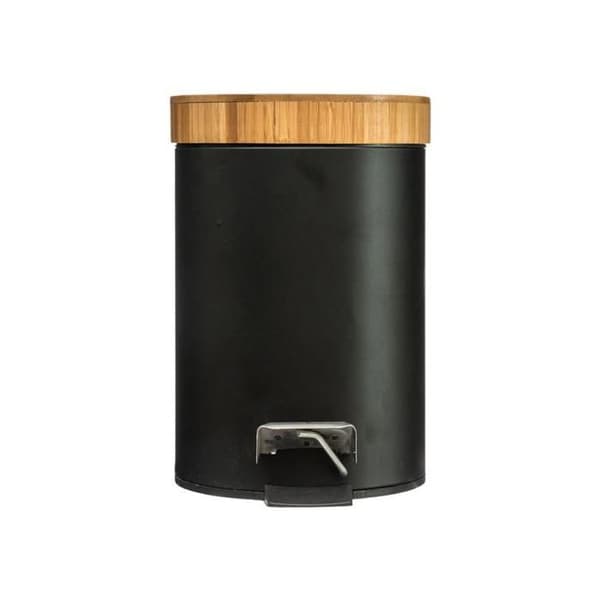 5five - 3l "naturéo" svart bambu lockbehållare