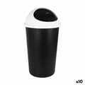 Miniatyrbillede 1 af 2: Skraldespand Tontarelli Big hoop Hvid Sort 45 L (10 enheder)