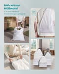 Miniatyrbillede 3 af 7: Rootz 30L skraldesposer - skraldespose - affaldssække - Høj holdbarhed - 51 cm x 74 cm