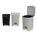 Miniatyrbillede 2 af 5: Papirkurv Stefanplast 30798 Lysegrå Plastik 20 L (6 enheder)