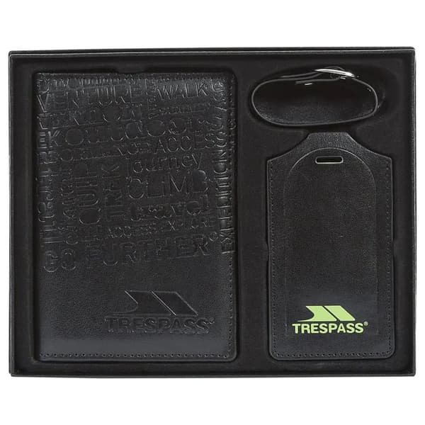 Trespass Wanderlust Passport Cover And Luggage Tag