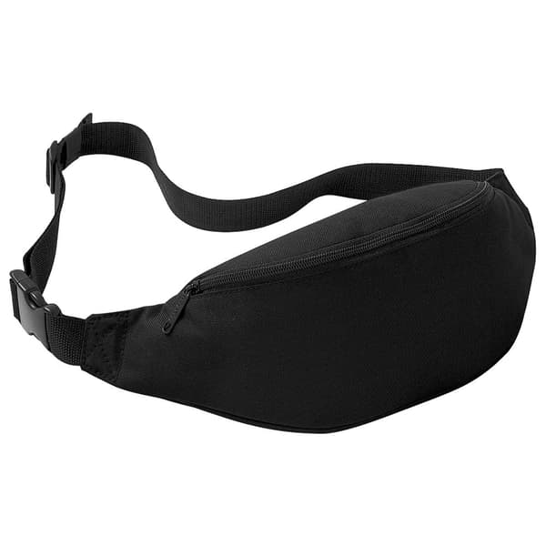 Bagbase Adjustable Belt Bag (2.5 Litres) (Pack of 2)