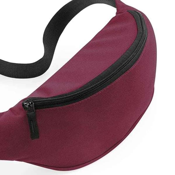 Bagbase Adjustable Belt Bag (2.5 Litres) (Pack of 2)