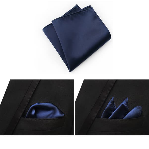 Stilsäker Pocket Square Kavaj Bröstnäsduk