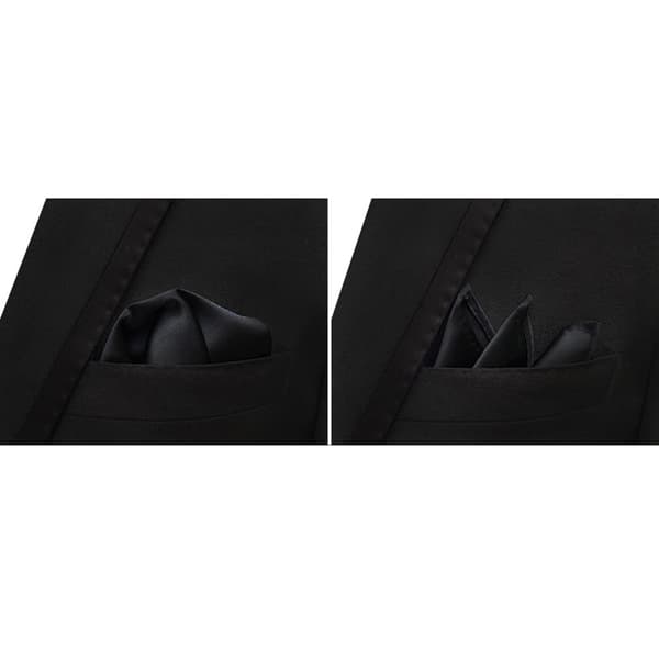 Stilsäker Pocket Square Kavaj Bröstnäsduk