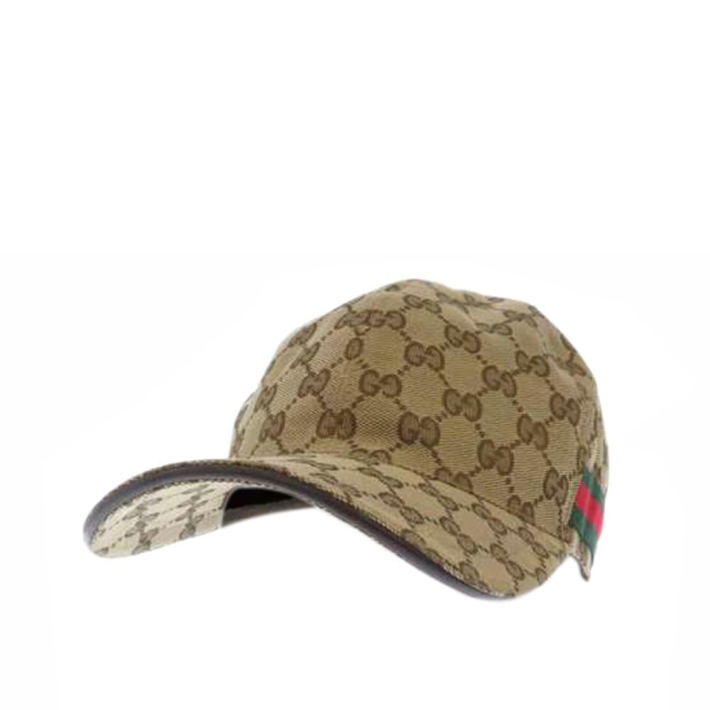 Gucci GG Canvas Baseball Cap Brown