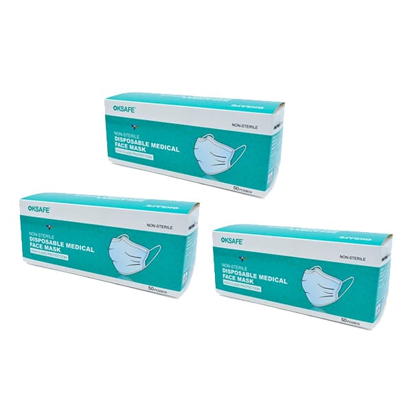 Munskydd Typ I i 3 lager EN14683 3x50-Pack