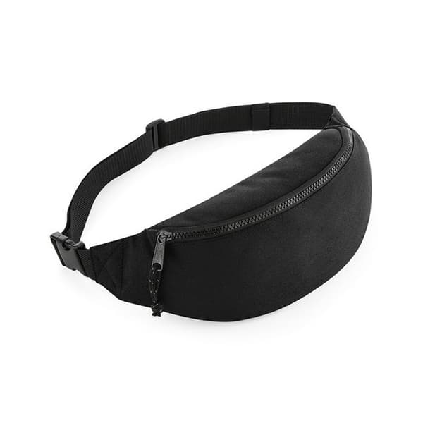 Bagbase Återvunnen midjeväska Black One Size