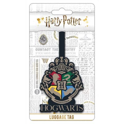 Harry Potter Hogwarts Crest Luggage Tag