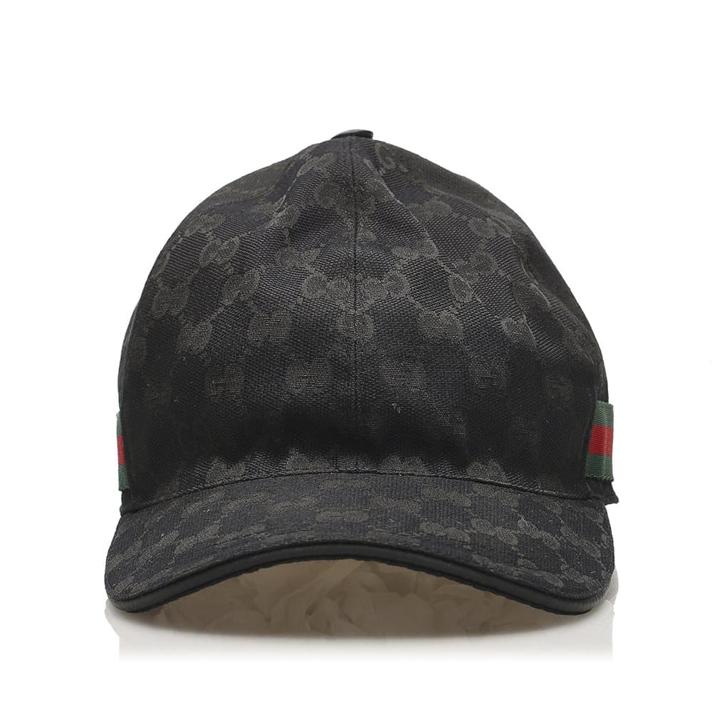 Gucci GG Canvas Baseball Cap Black
