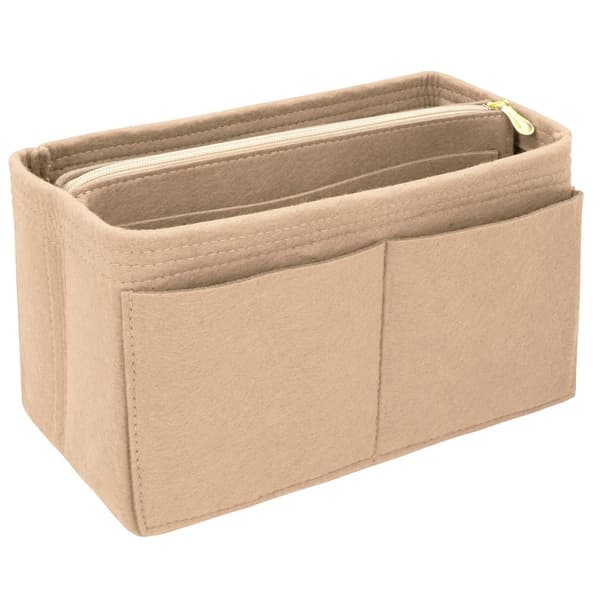 2x Taskeindsatser - Beige Medium