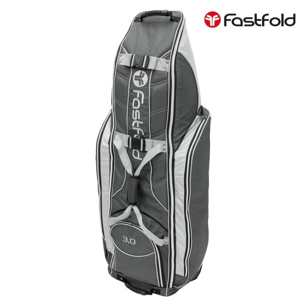 Snabb Vik Golf Trolley Unisex 3,0 resväska Vagnbag Svart / Silver 3 zip fickor / 3 Handtag Vattentät Golf Bag golfbag stand bag vagnbag