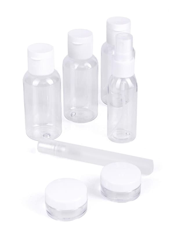 LIFEVENTURE FLIGHT BOTTLE SET, småflaskor för handbagage
