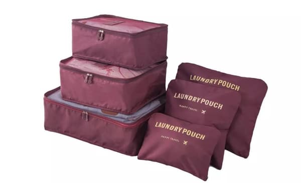 Organizer laukkupalat Viininpunainen One-size