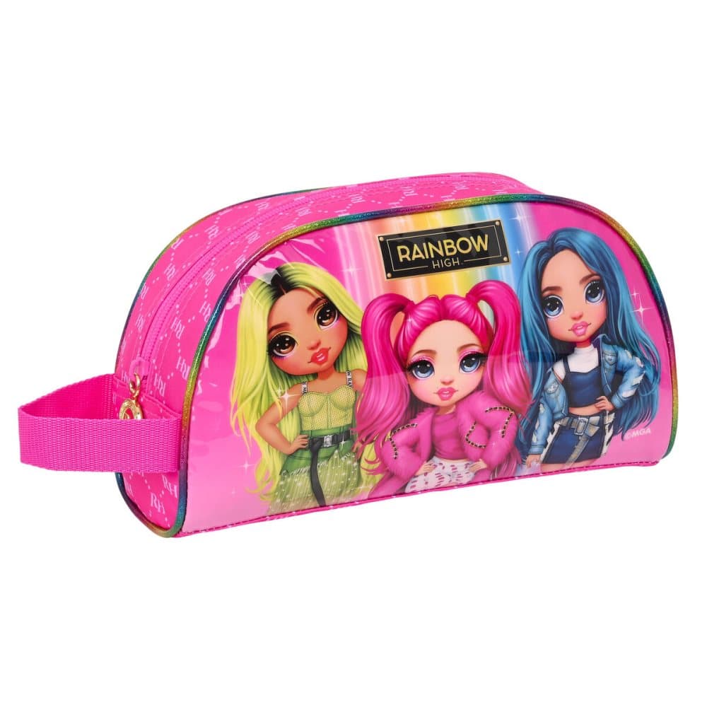 Skolnecessär Rainbow High Fuchsia (26 x 16 x 9 cm)
