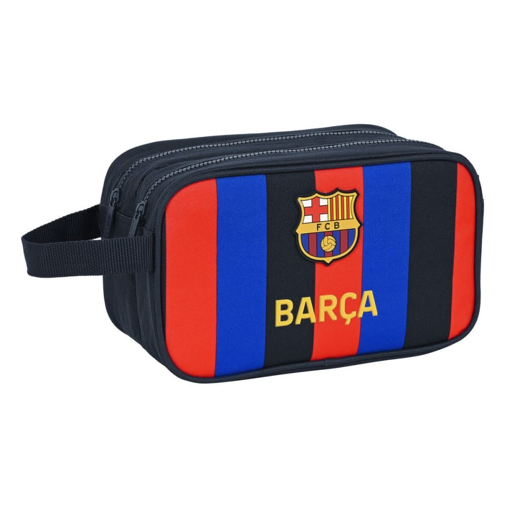 Skolnecessär F.C. Barcelona Rödbrun Marinblå (26 x 15 x 12.5 cm)