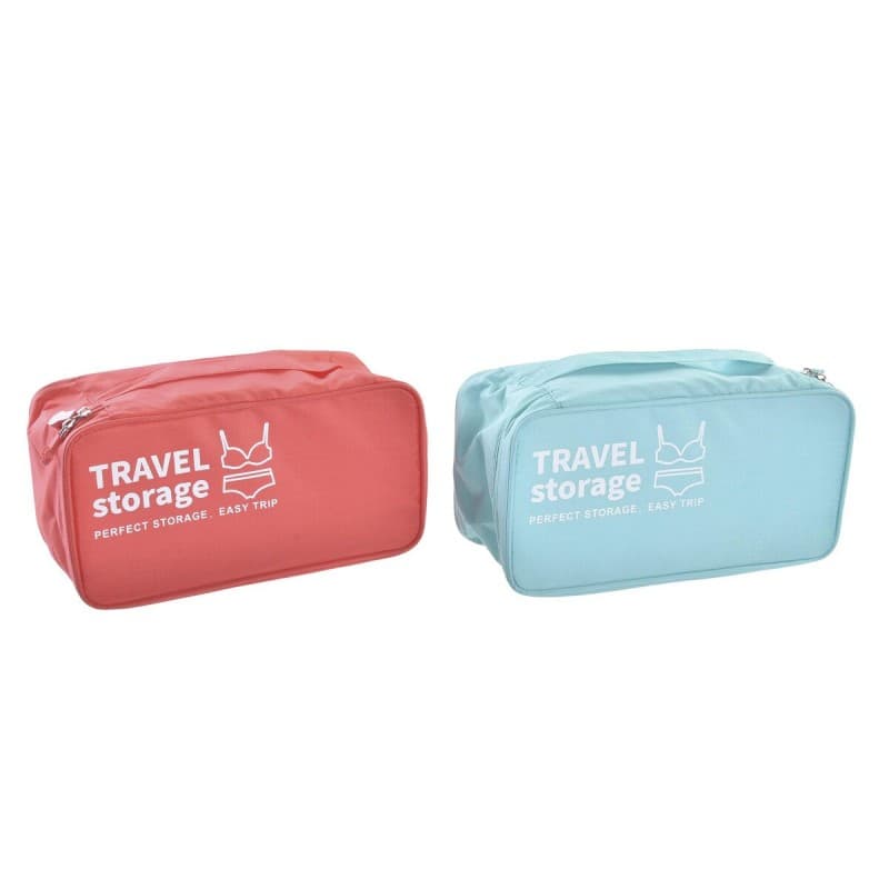 Sports Bag DKD Home Decor Underwear Polyester (27 x 13 x 11 cm) (2 Units)