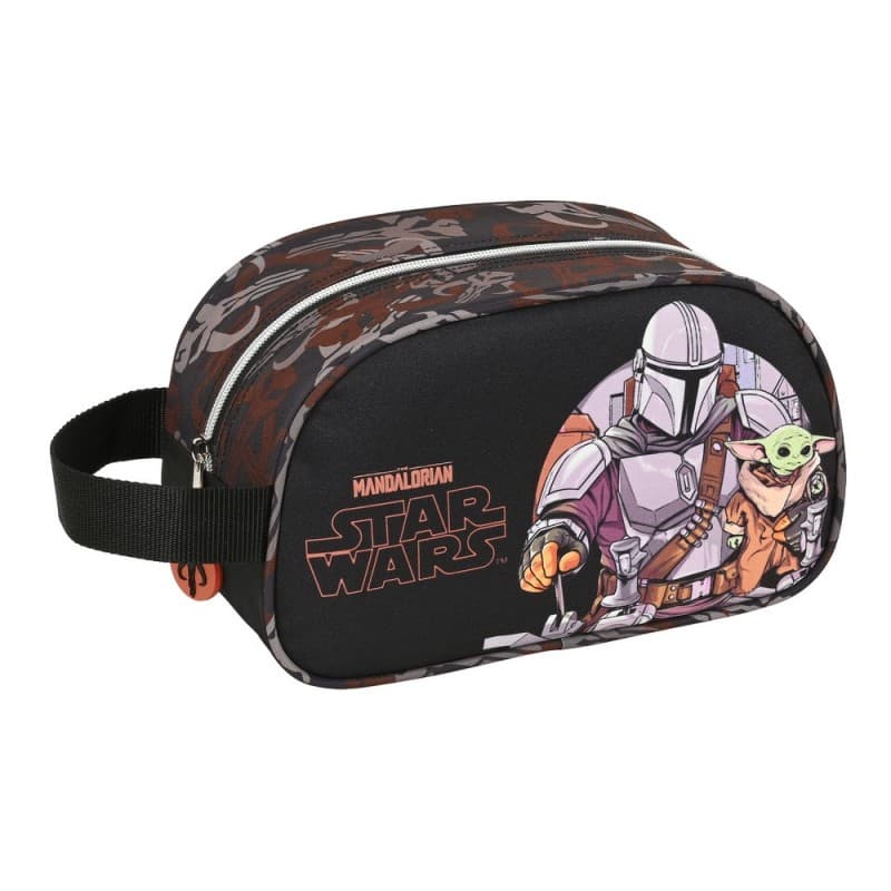 Child Toilet Bag The Mandalorian The Guild Black Brown (26 x 15 x 12 cm)