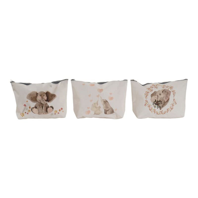 Child Toilet Bag DKD Home Decor Light Grey (3 pcs)
