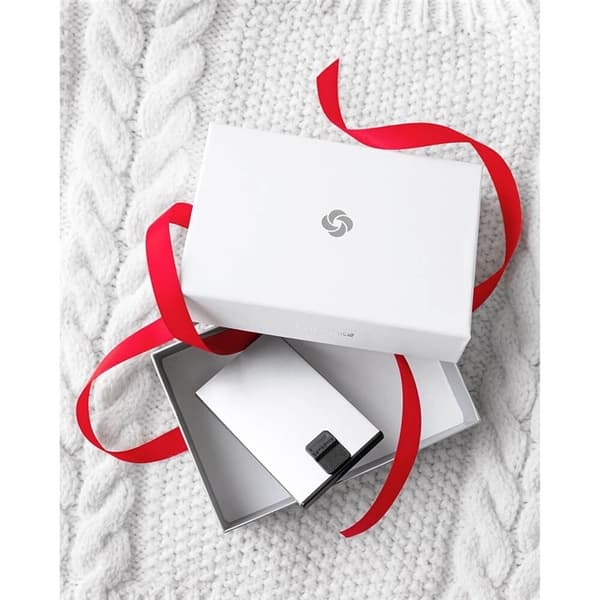 Samsonite Lommebok ALUFIT RFID Card Case Slide Alu Silver