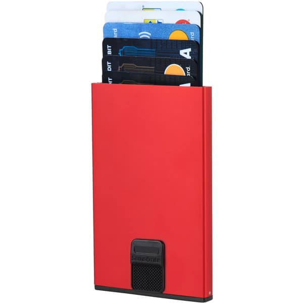 Samsonite Alu Fit Wallet med RFID rød