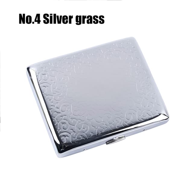 Stilsäkert Cigarett Fodral i Aluminium