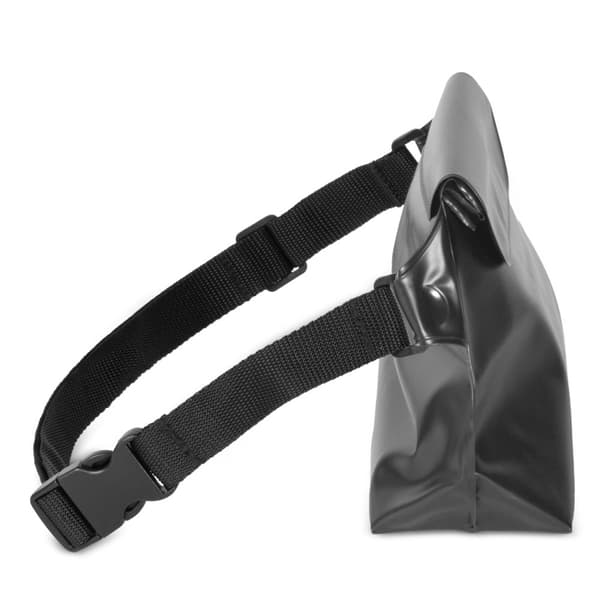Vattentät Bältesväskor/Påse/Midjeväska PVC - Svart
