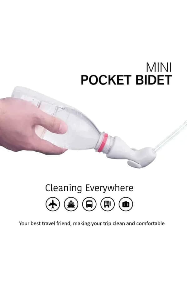 Innov 2-delt bærbart bidet, rejsebidet, håndholdt bidetsprøjte