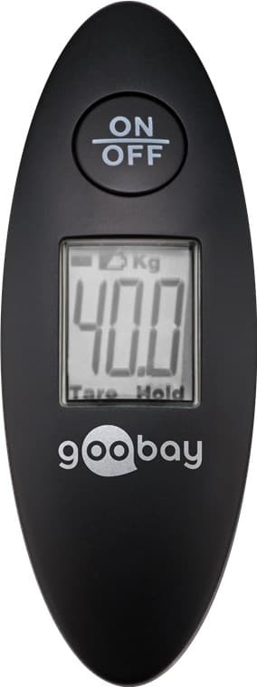 Goobay Digital väskvåg för en vikt på upp till 40 kg