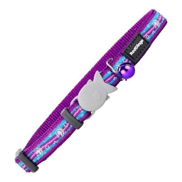 Kat krave Red Dingo Style Lilla 20-32 cm Enhjørning
