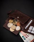 Miniatyrbillede 6 af 9: Gavesæt: elegant pung til mænd og økologisk læderbælte - Rovicky