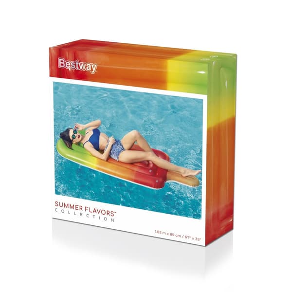 Bestway 43161 oppustelig svømmemadras Ice Lolly 1,85mx 89cm