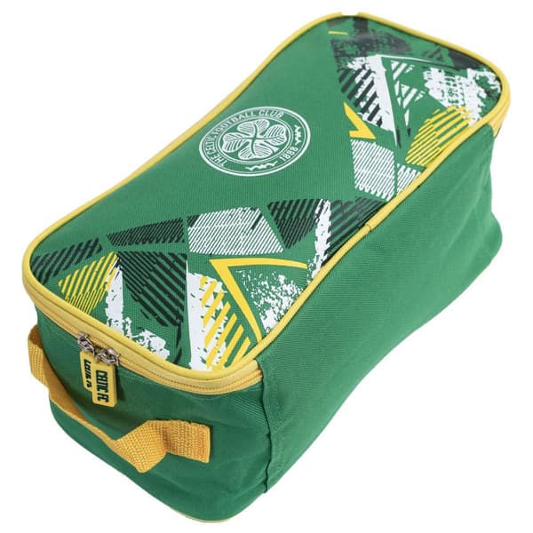 Celtic FC Vector Football Boot Bag Green/Yellow/White One Size