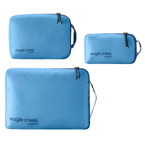 Eagle Creek Pack-it Isolate Cube Sæt Til Bagageorganisering Blå One Size / XS-S-M