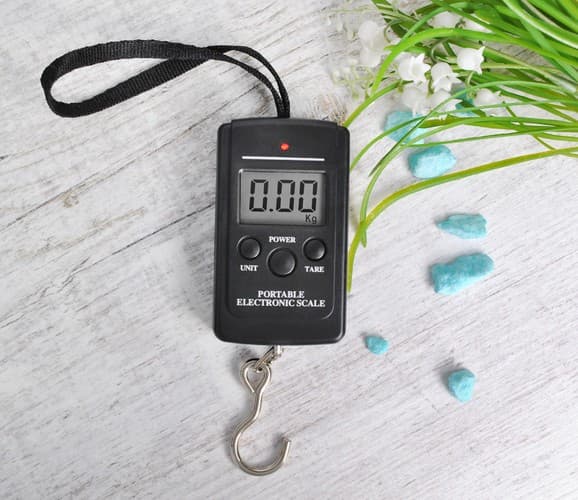 Kannettava matkatavaravaaka | Digitaalinen koukkuvaaka 40kg