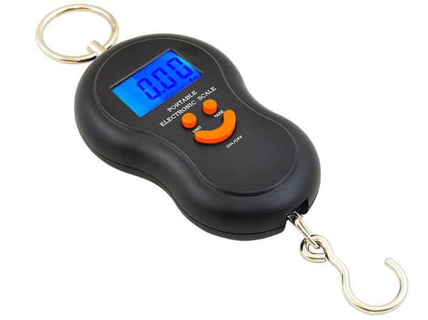 Bagasjevekt 50kg | Digital reisevekt for å veie koffert | Krok skala