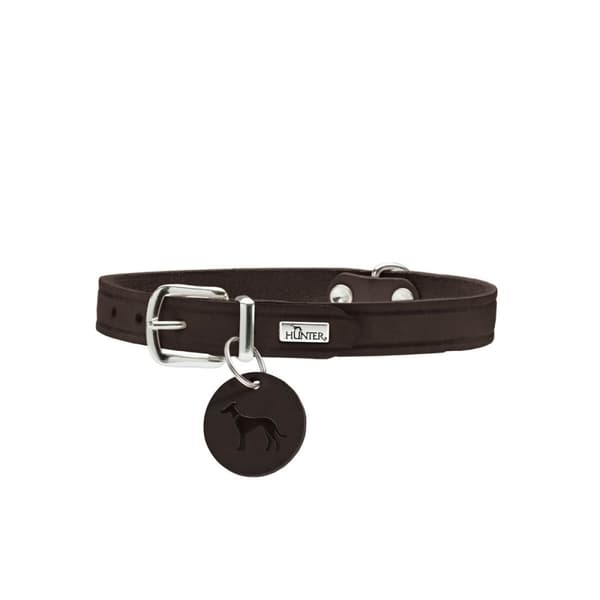 Hundehalsbånd Hunter Aalborg Chokolade S/M 37-43 cm