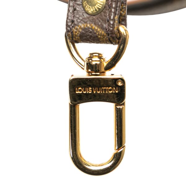 Pre-owned Louis Vuitton Monogram Shoulder Strap Brown