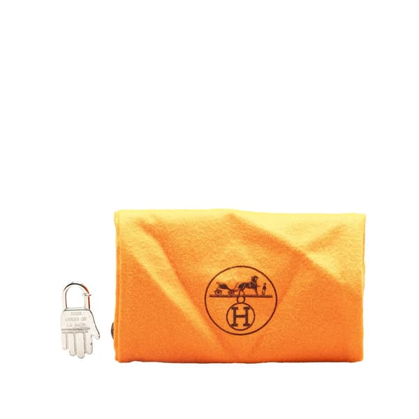 Pre-owned Hermès Palladium Plated Annee de la Main Hand Cadena Charm Silver