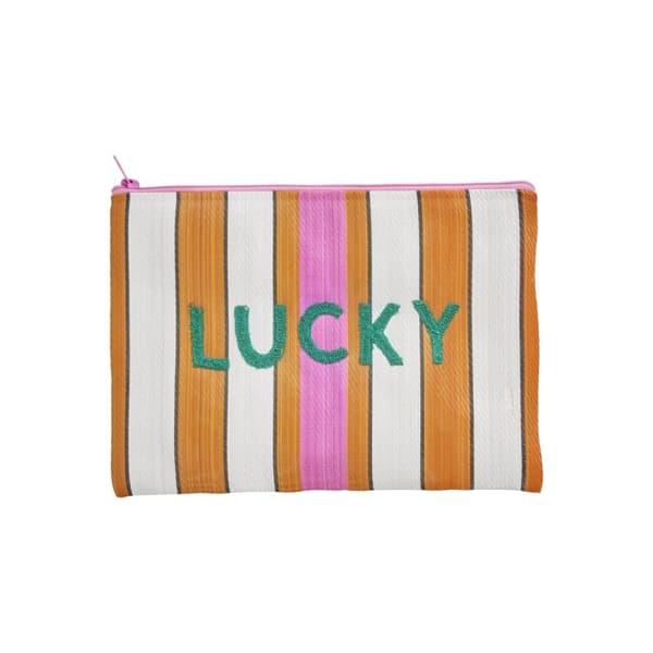RICE Kierrätetty muovi pussi laukku Lucky Print