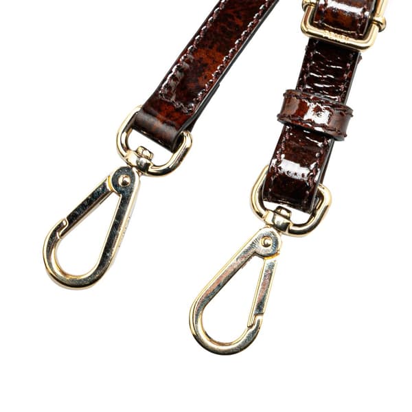 Pre-owned Fendi Leather Shoulder Strap Brown