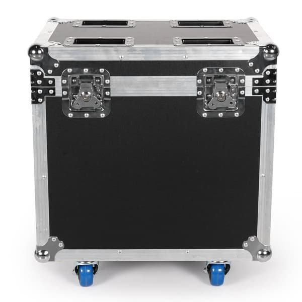 Flight Case til Moving Head Lygter, Indbyggede Hjul, Kraftigt Læder, Stor Opbevaringskapacitet