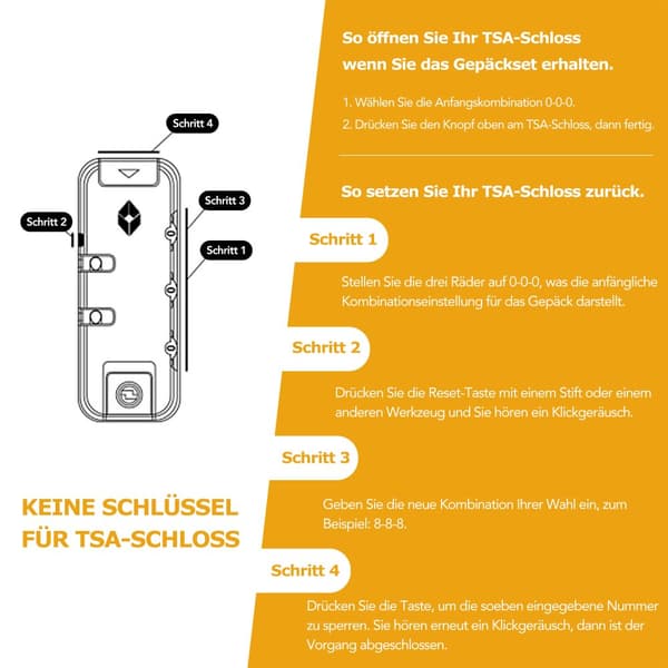 TSA-godkendt bagage, holdbart ABS-materiale, stille 360-graders hjul,PP309227AAE