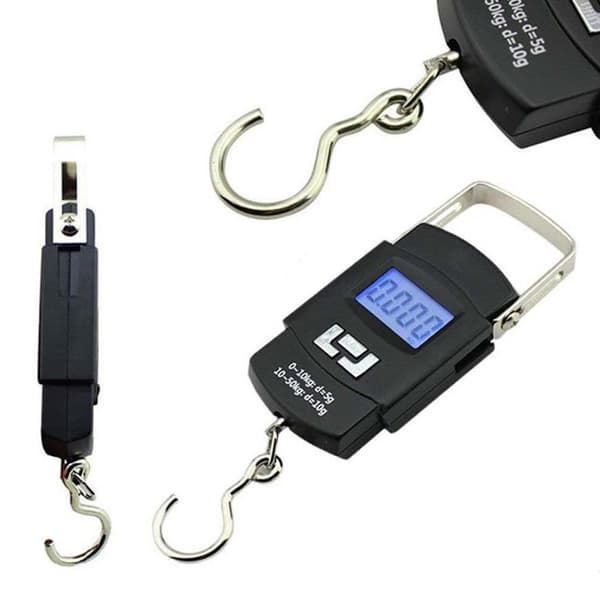 Bagasjevekt | Digital hengevekt med krok 50 kg