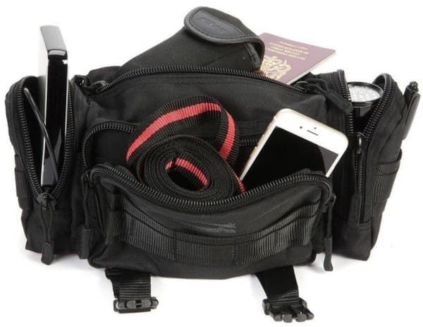 SNUGPAK RESPONSEPAK BLACK, midjeväska Snugpak svart