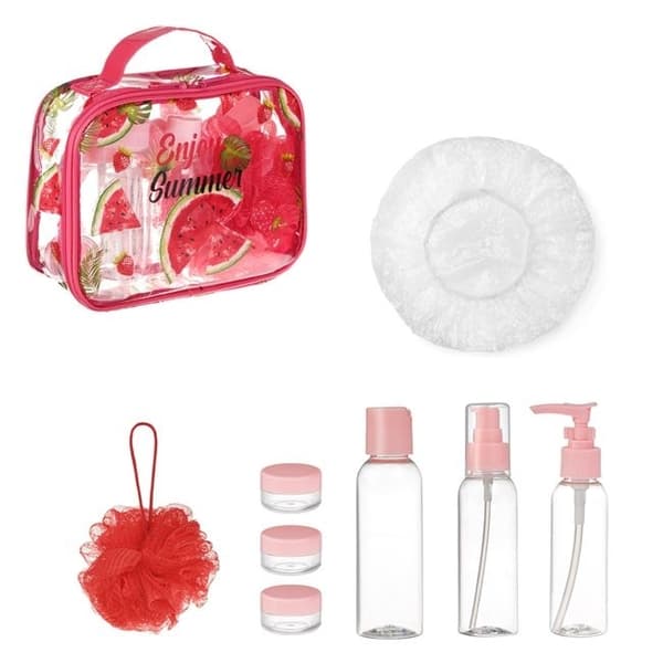 7-pack Travel bottles and containers
